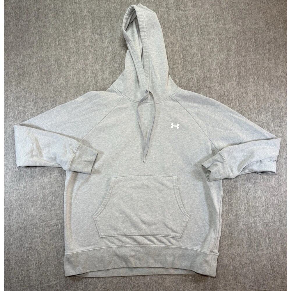 Underarmour Women’s Hoodie Sweatshirt-Medium/Grey/Heat Gear